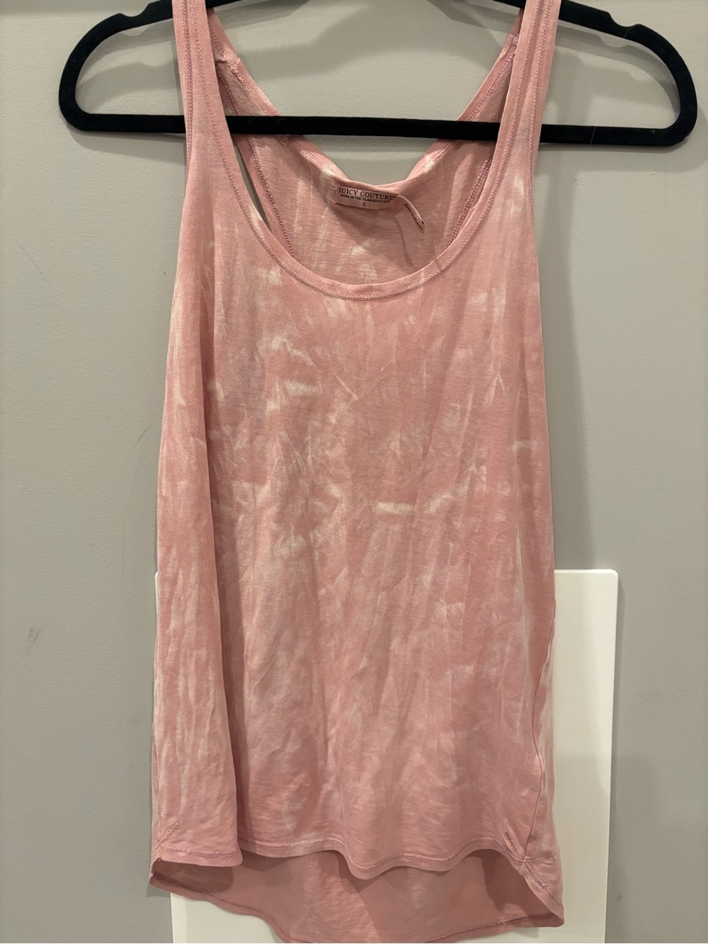 Juicy Couture Blush Pink Scoop Neck Tank